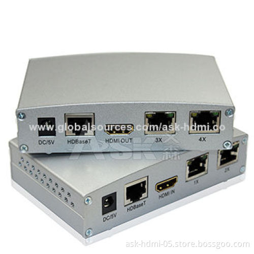 HDMI 100M extender by signal cat5 cat6